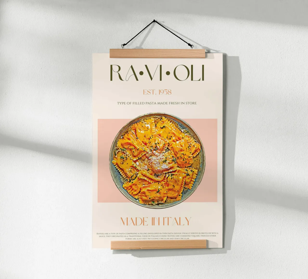 Stampa Ravioli carta hahnemühle da KOKRPrints