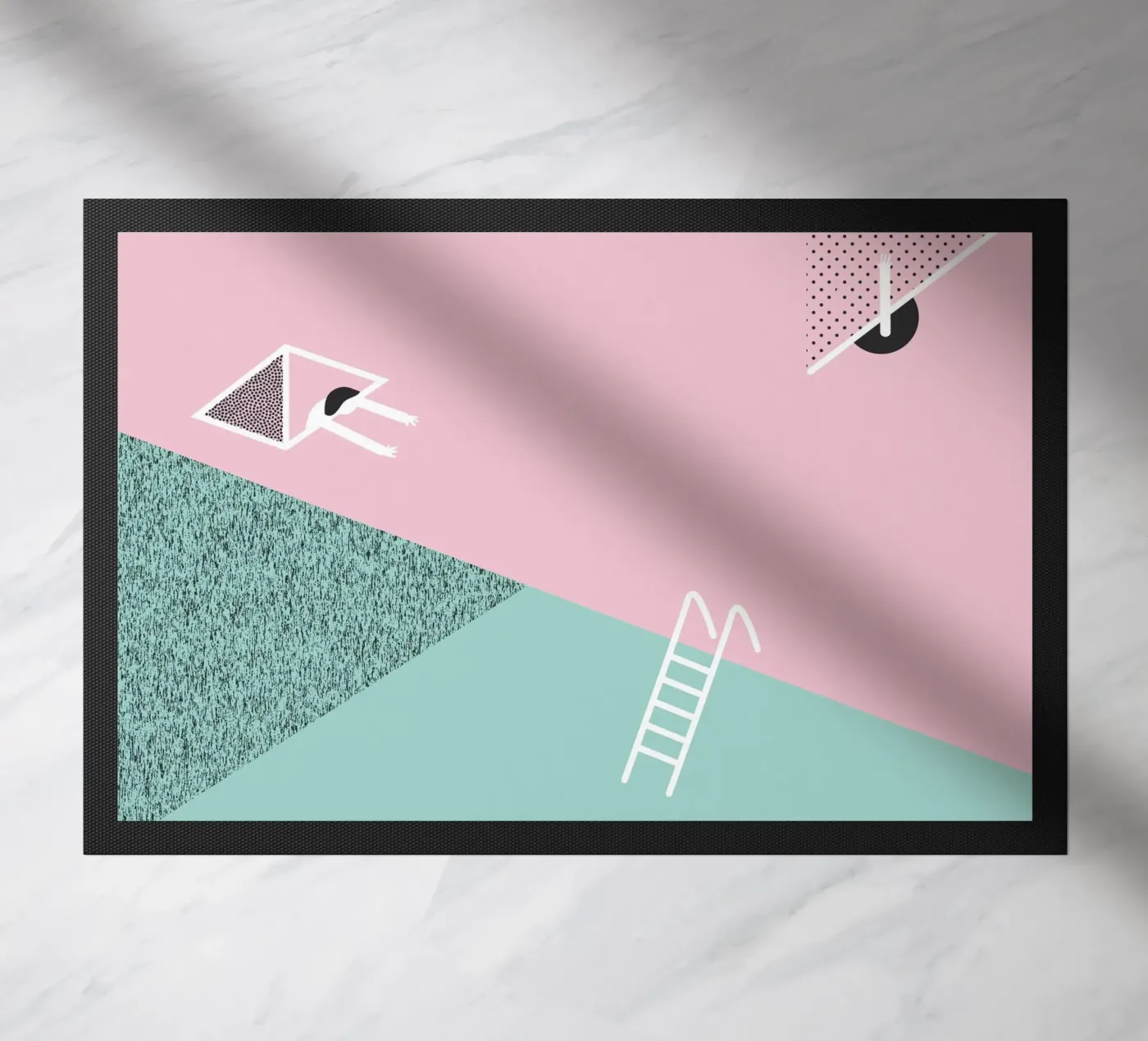 Memphis Pool deurmat van Margret-aurin