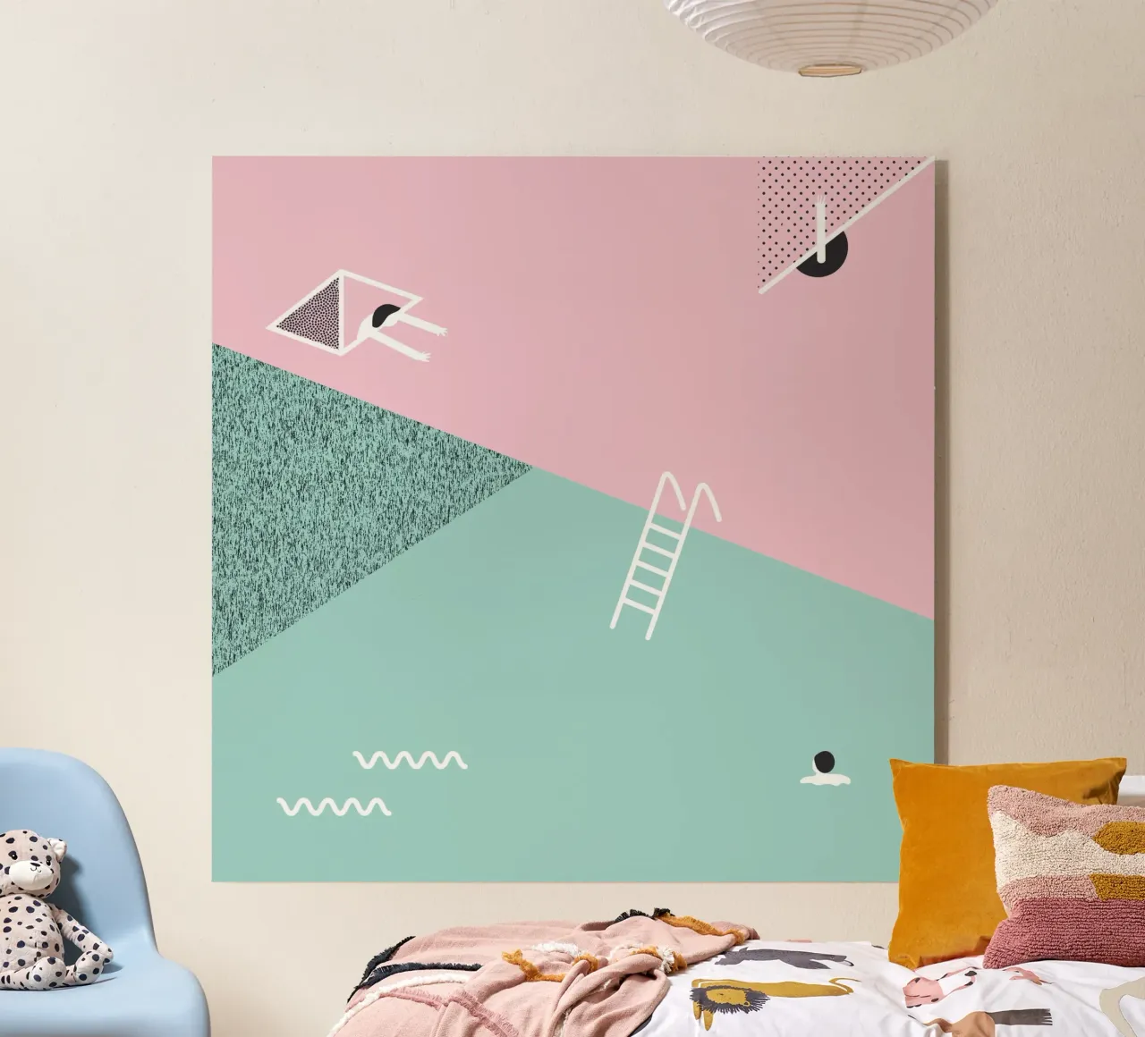 Memphis Pool plexiglass da Margret-aurin