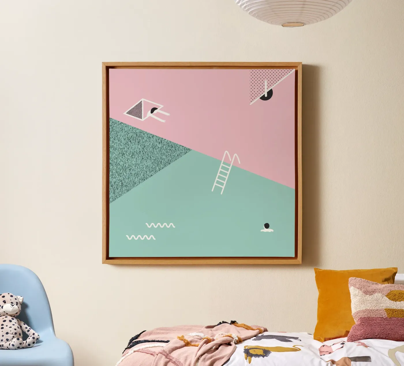 Memphis Pool tela da Margret-aurin