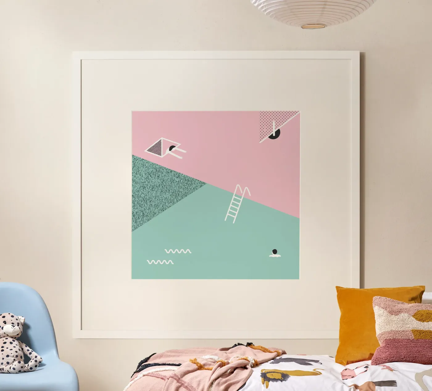 Memphis Pool poster da Margret-aurin