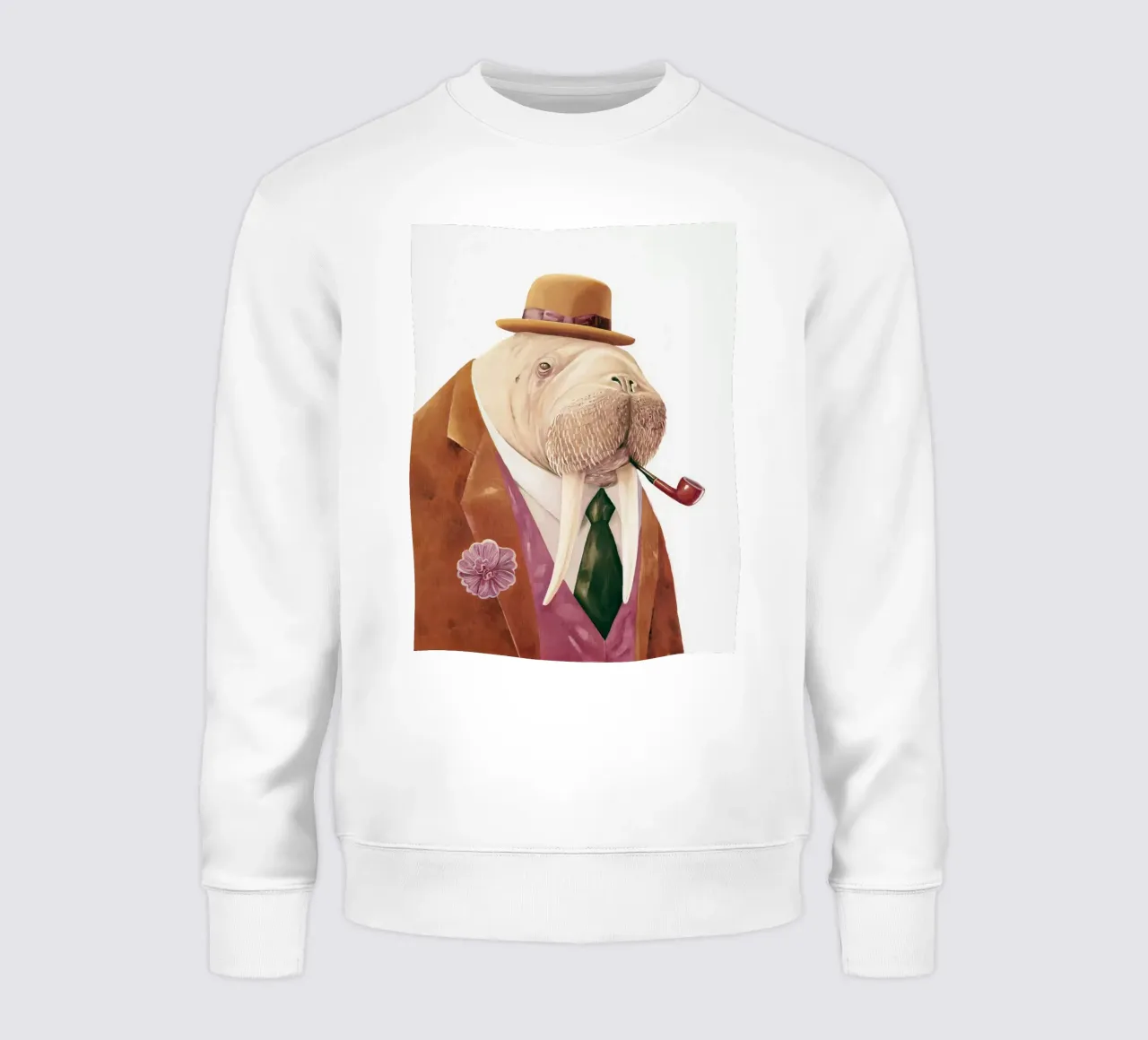 Tricheco coraggioso felpa da Animal Crew