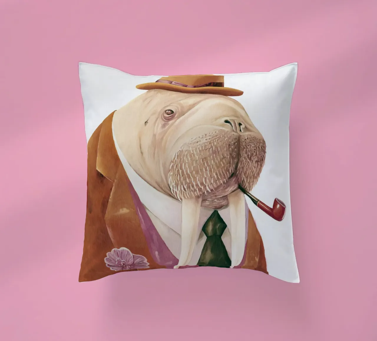 Tricheco coraggioso cuscino da Animal Crew