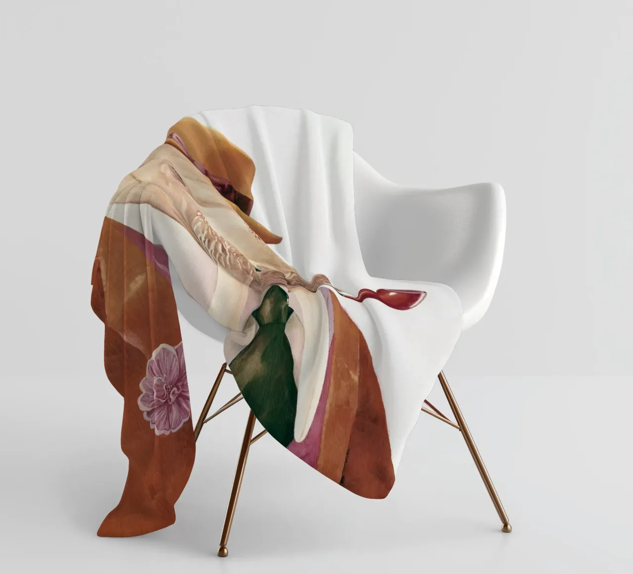 Dapper Walrus fleecedeken van Animal Crew