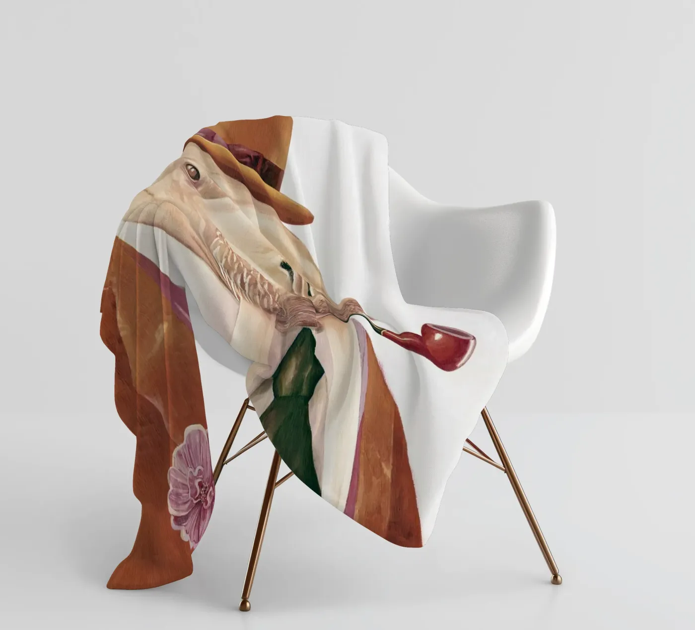 Brave Walrus Fleecedecke von Animal Crew