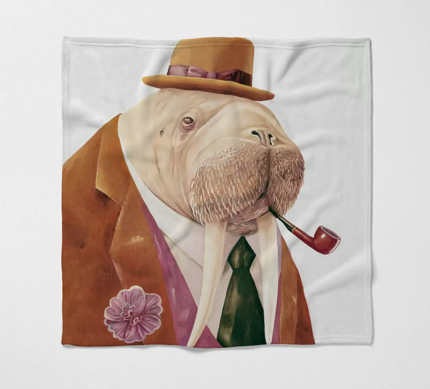 Brave Walrus Fleecedecke von Animal Crew