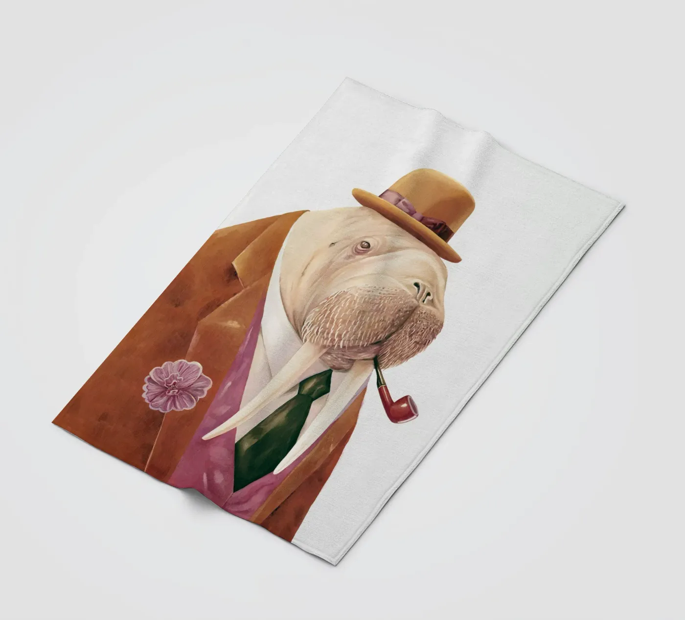 Brave Walrus Fleecedecke von Animal Crew