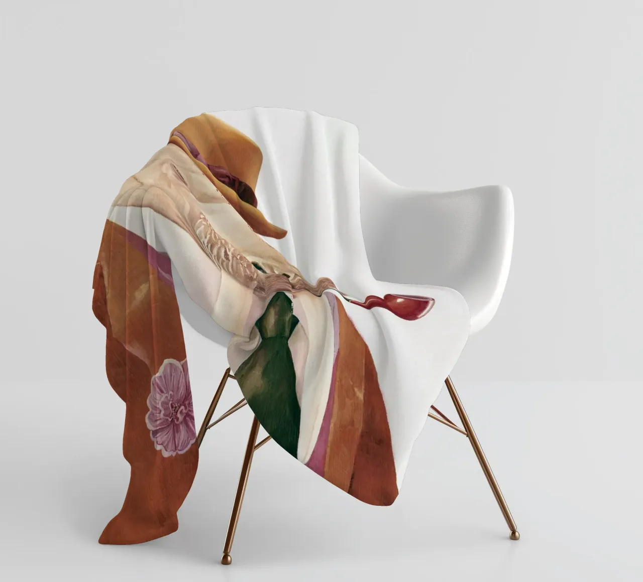 Dapper Walrus fleecedeken van Animal Crew