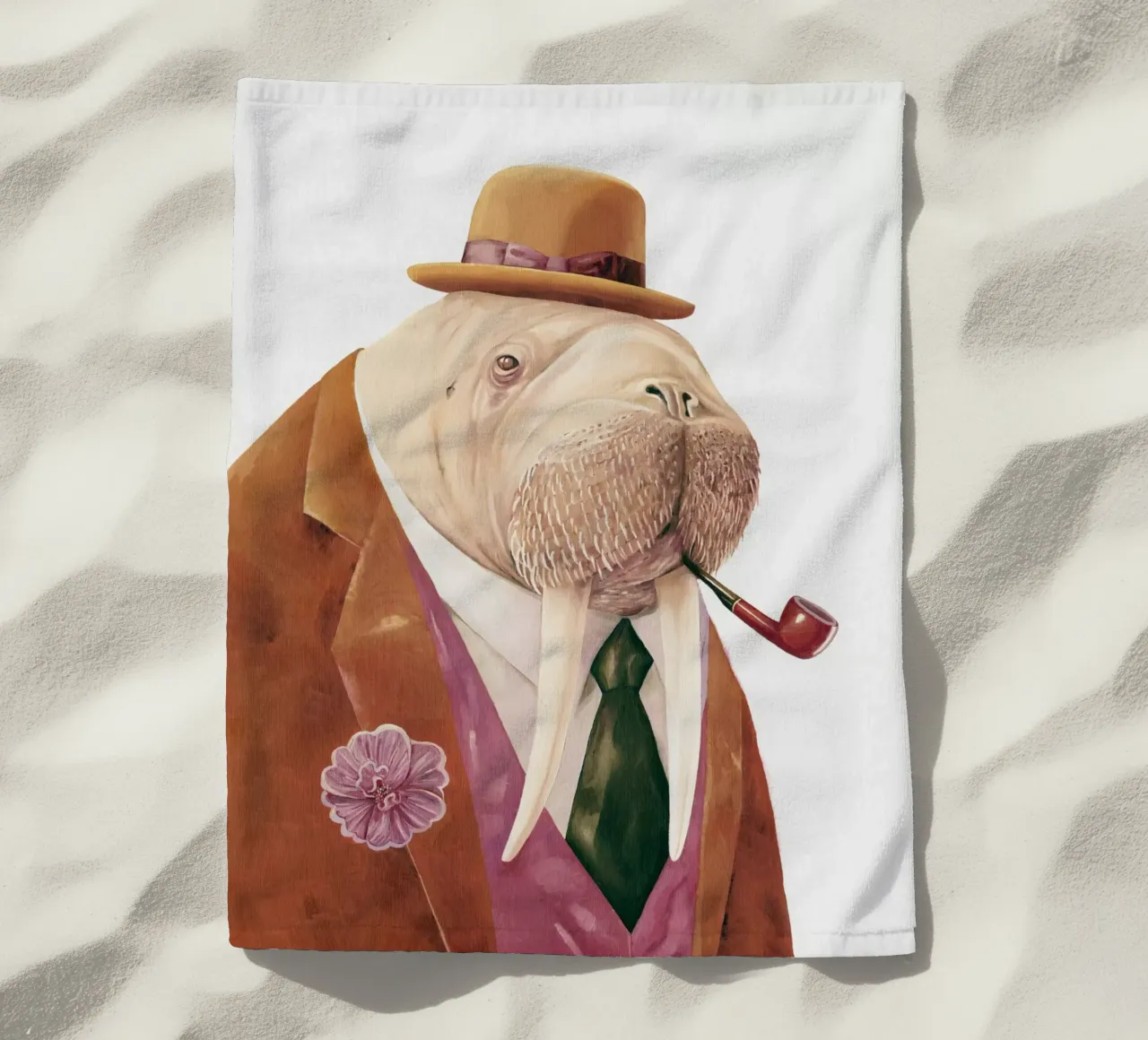 Tricheco coraggioso telo mare da Animal Crew
