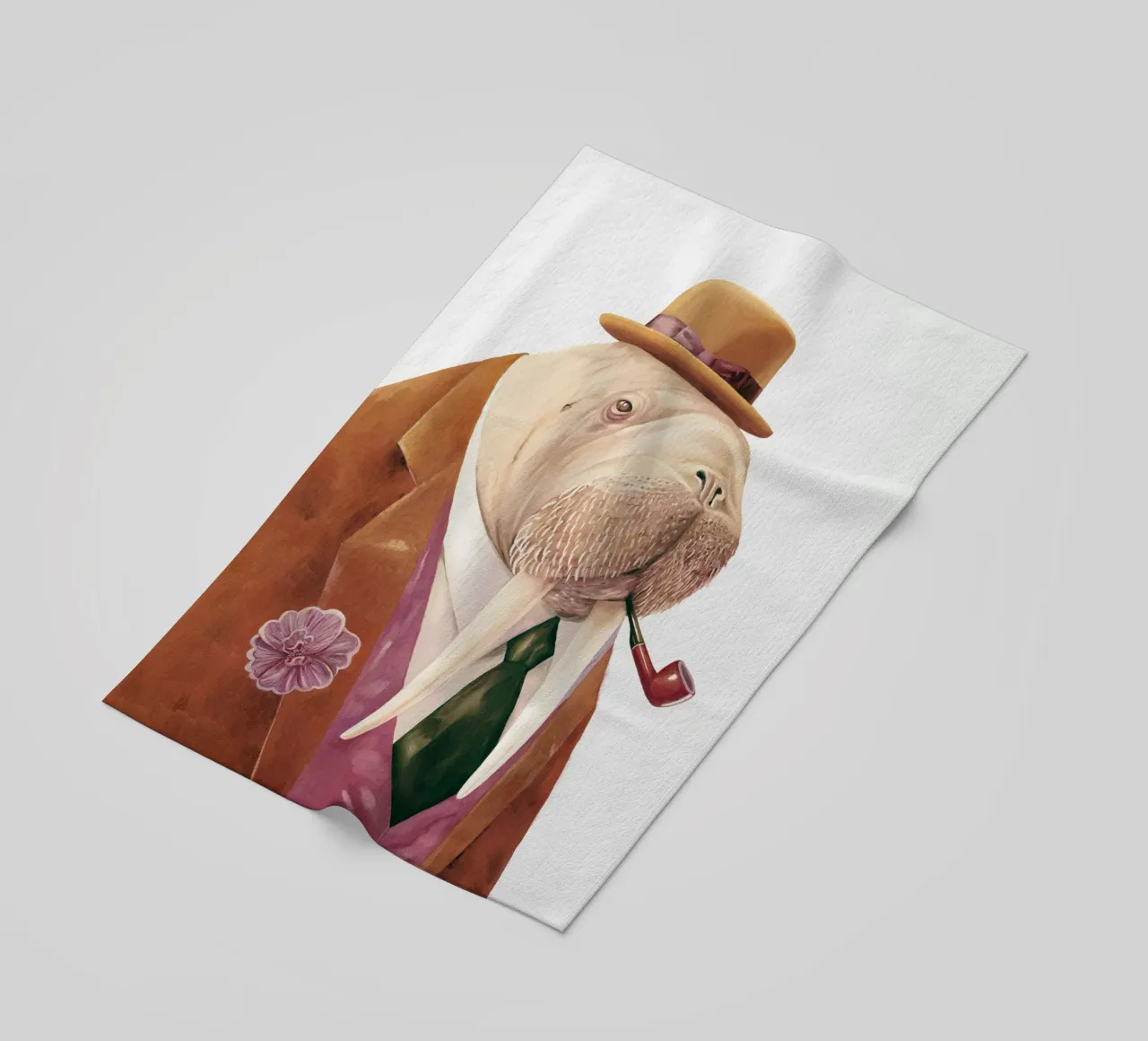 Tricheco coraggioso telo mare da Animal Crew