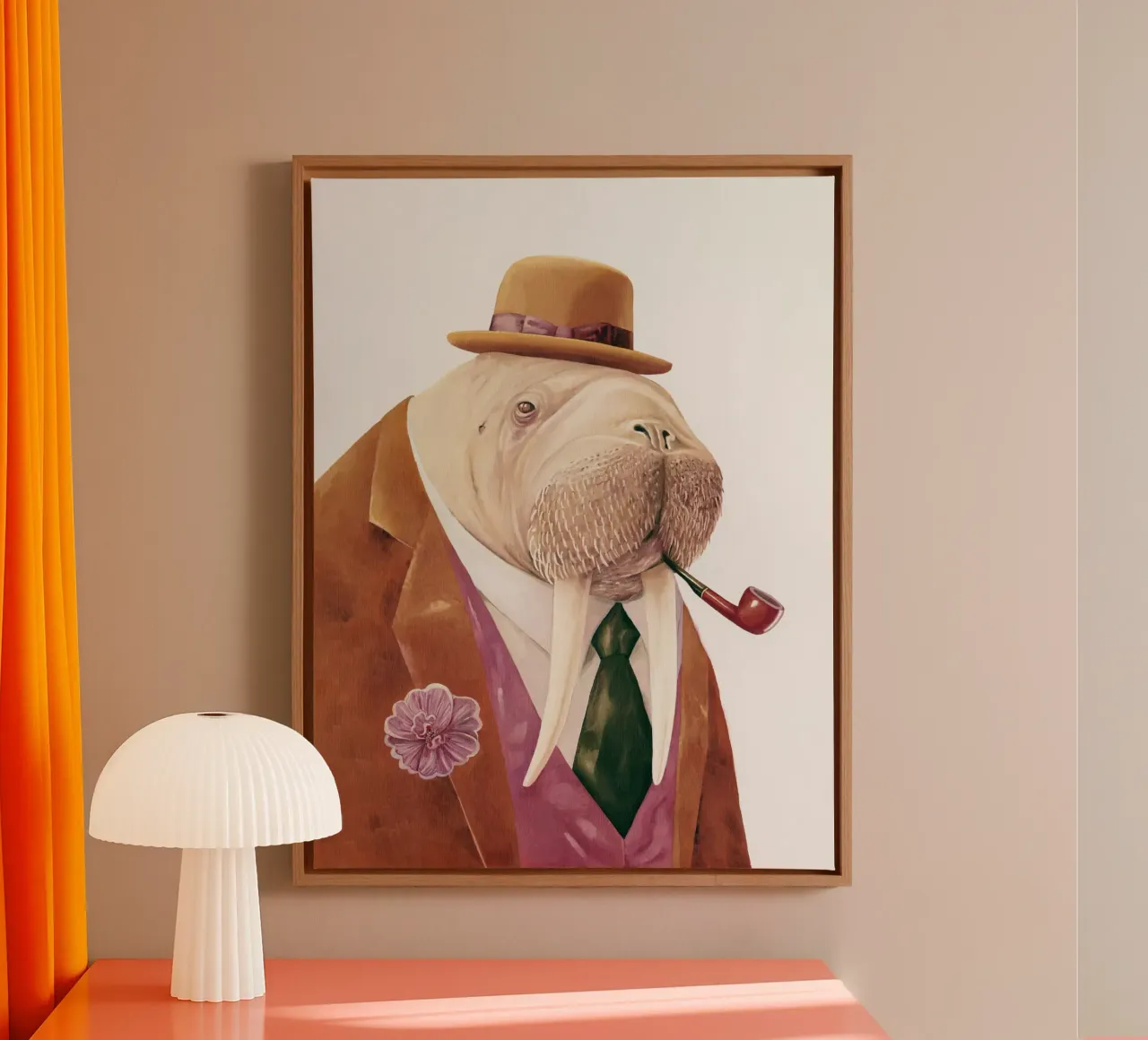 Dapper Walrus canvas van Animal Crew