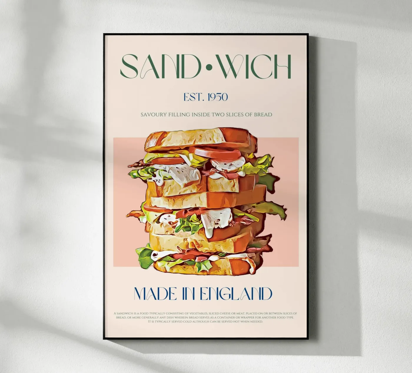 Sandwich print acryl van KOKRPrints