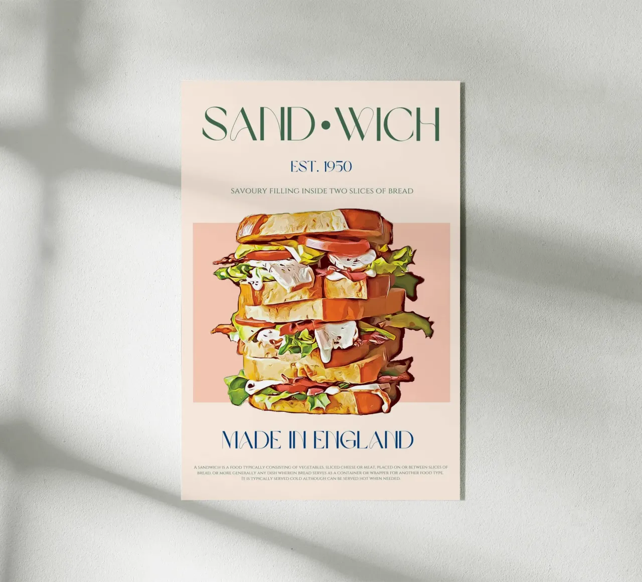 Sandwich print acrylic glass by KOKRPrints