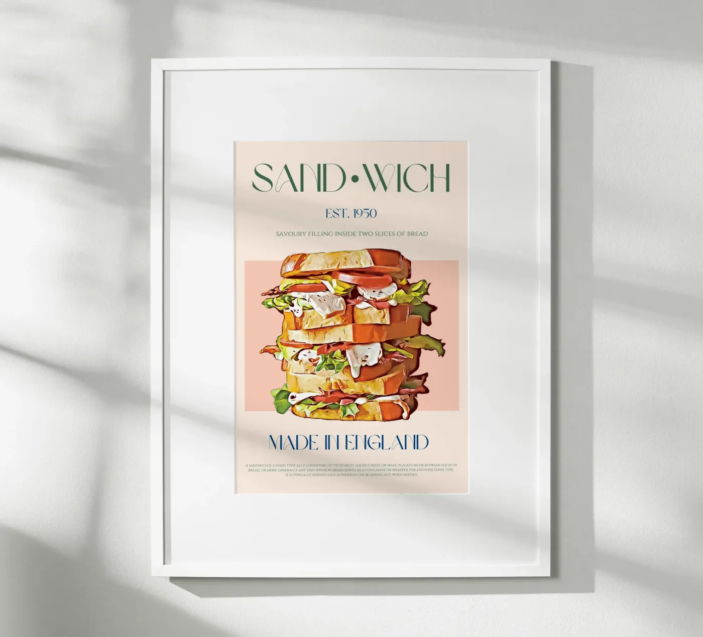Sandwich print poster van KOKRPrints