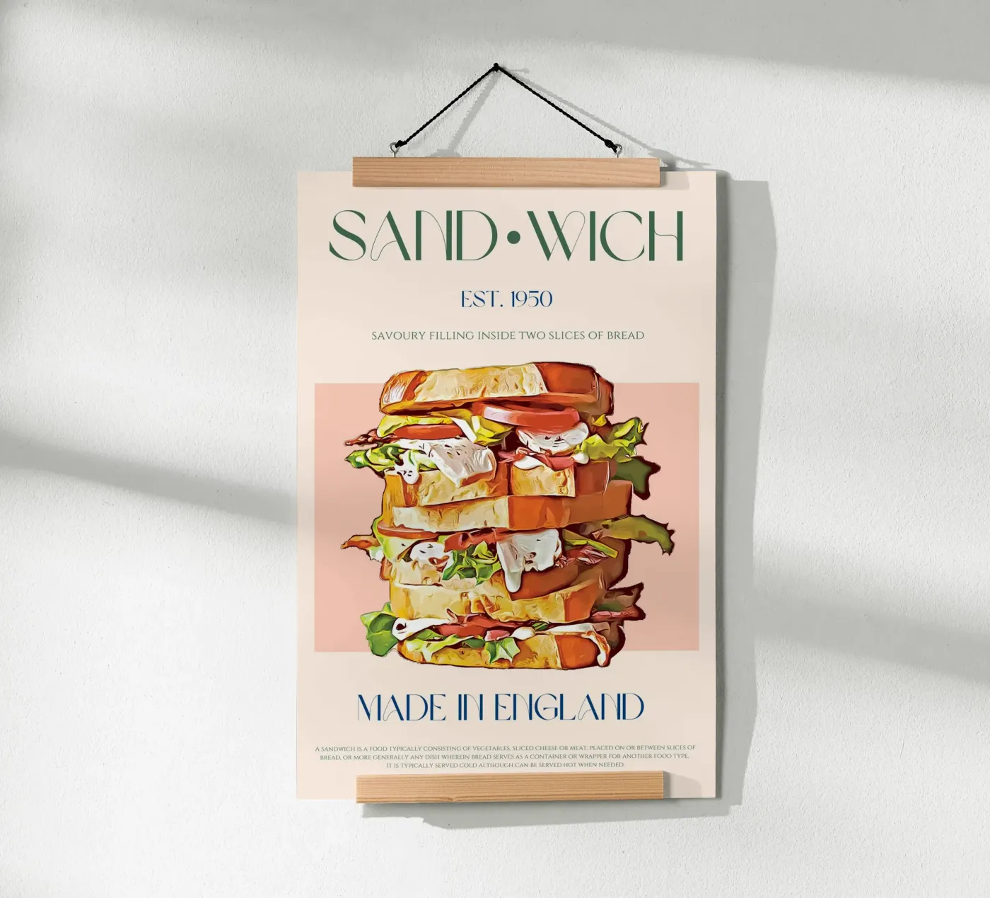Sandwich print poster van KOKRPrints