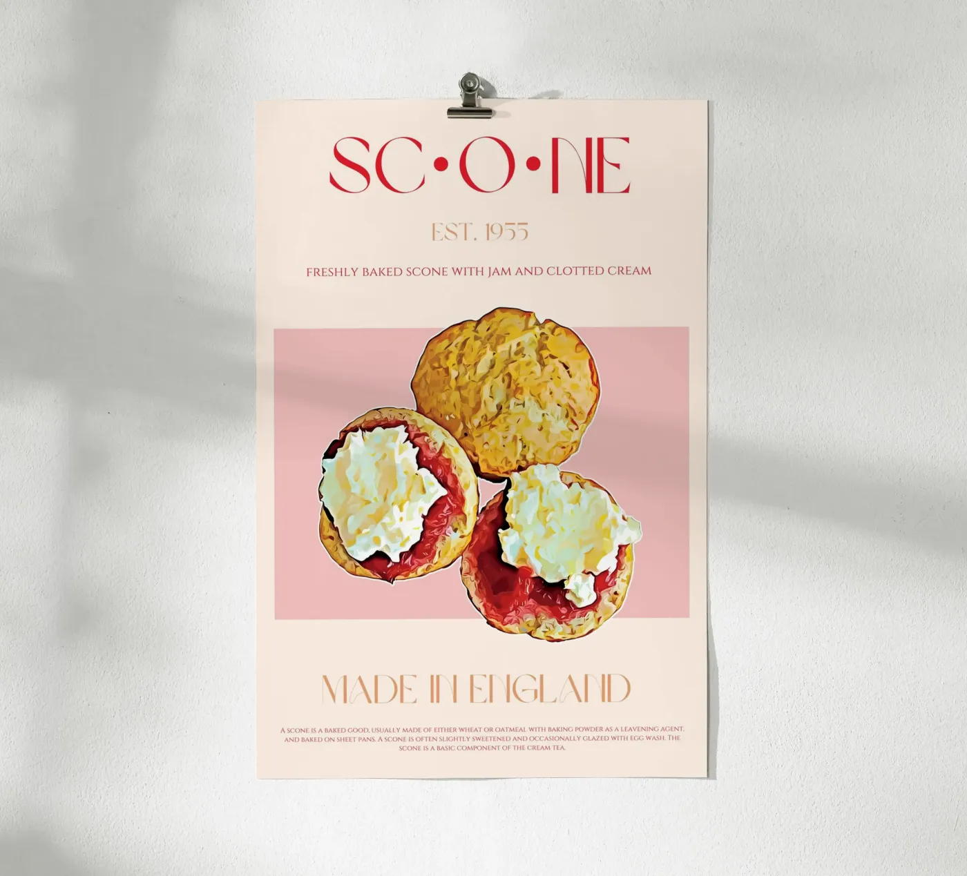 Scone Print poster da KOKRPrints