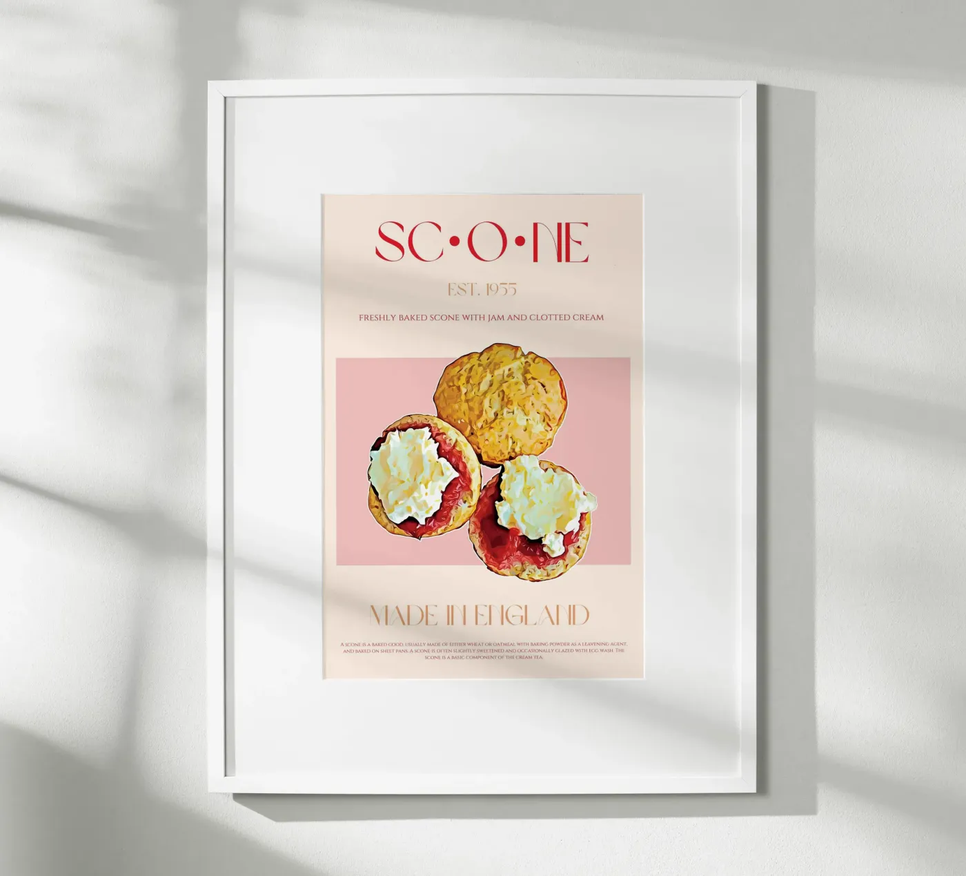Scone Print poster da KOKRPrints