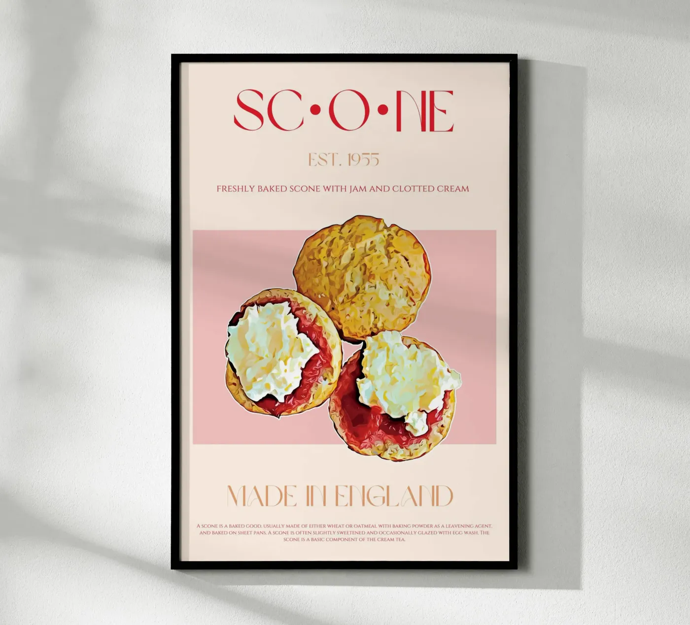 Scone Print poster da KOKRPrints