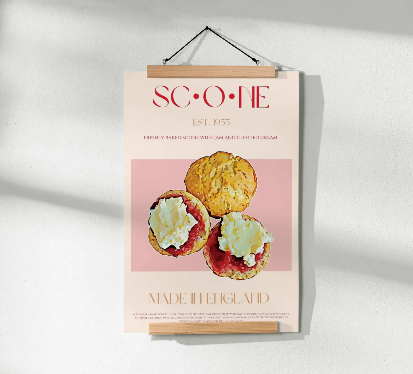 Scone Print poster da KOKRPrints