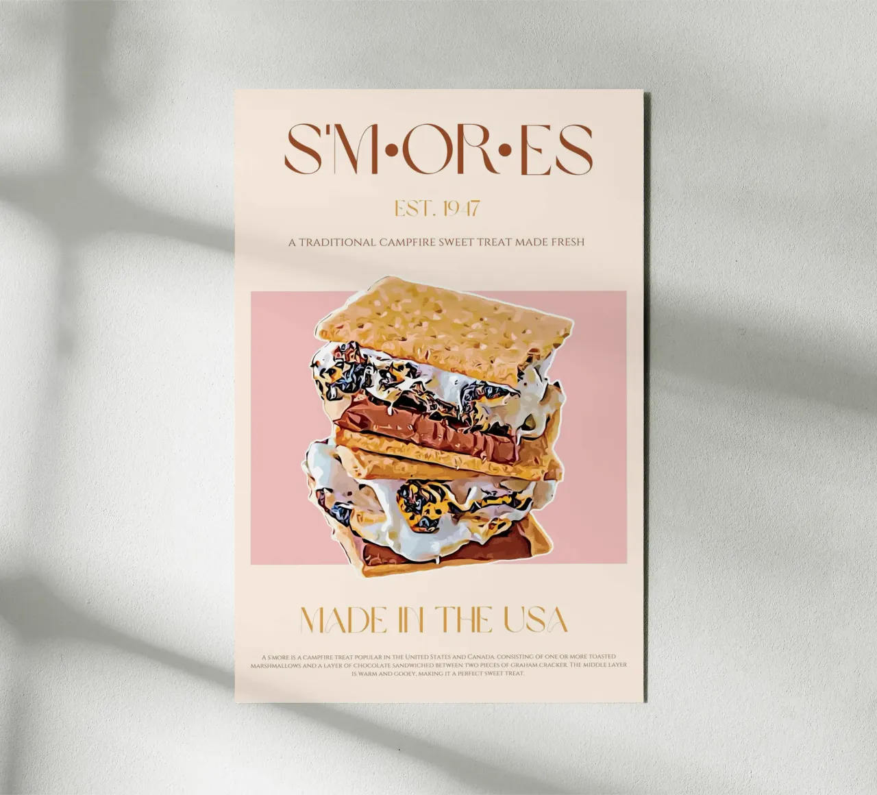 S'mores Print aluminio dibond de KOKRPrints