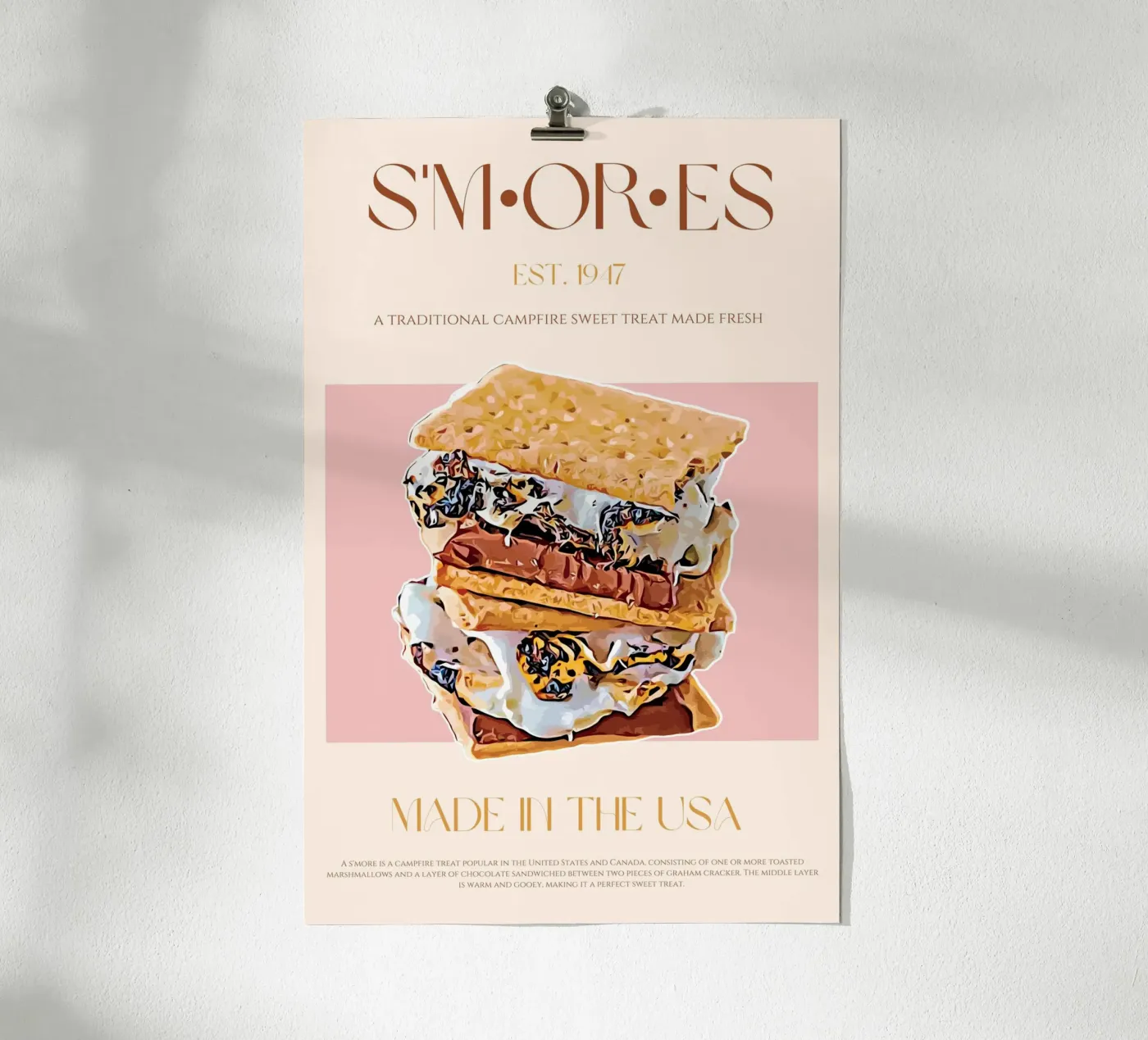 S'mores Print poster da KOKRPrints