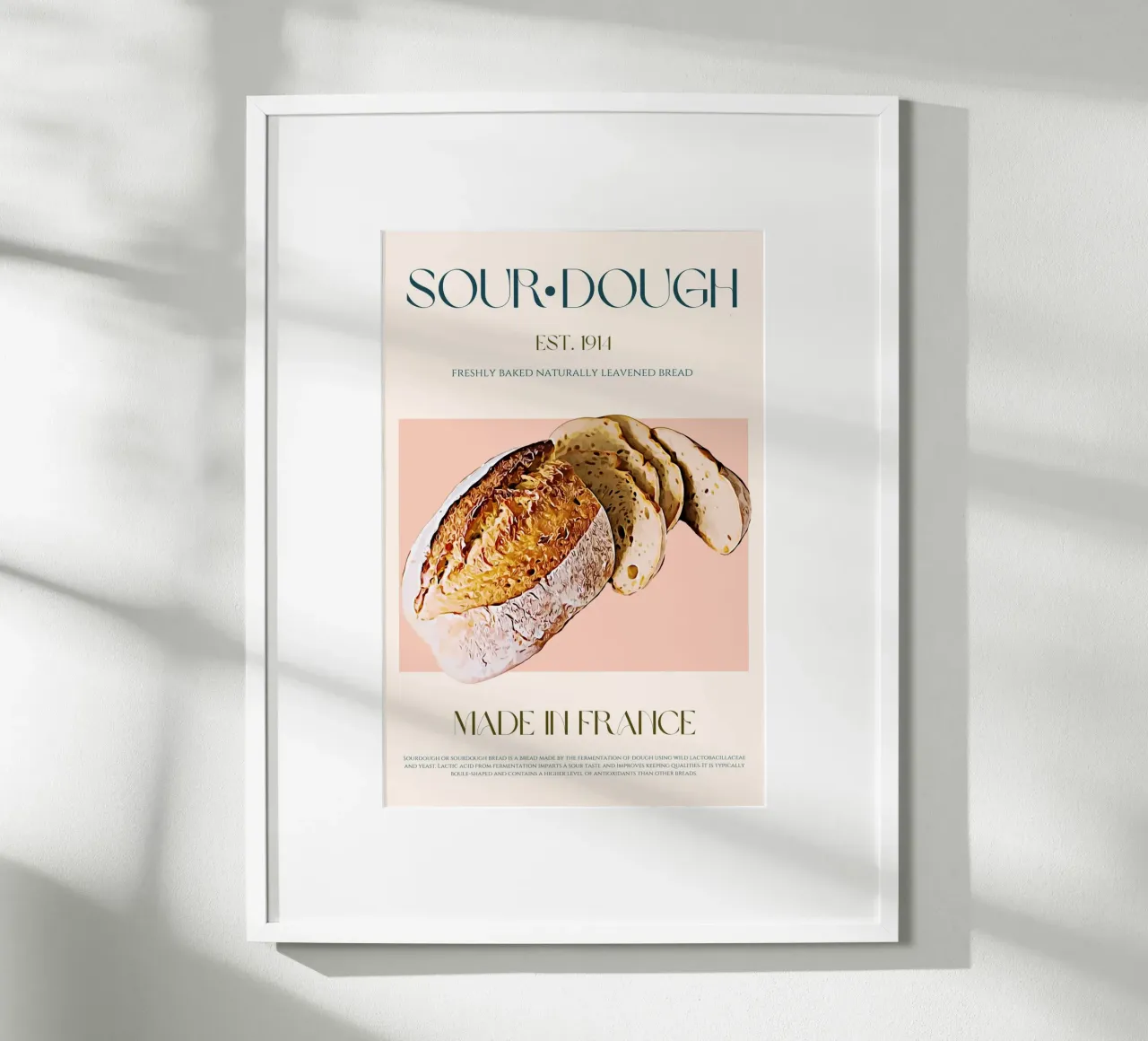 Sourdough Print poster by KOKRPrints