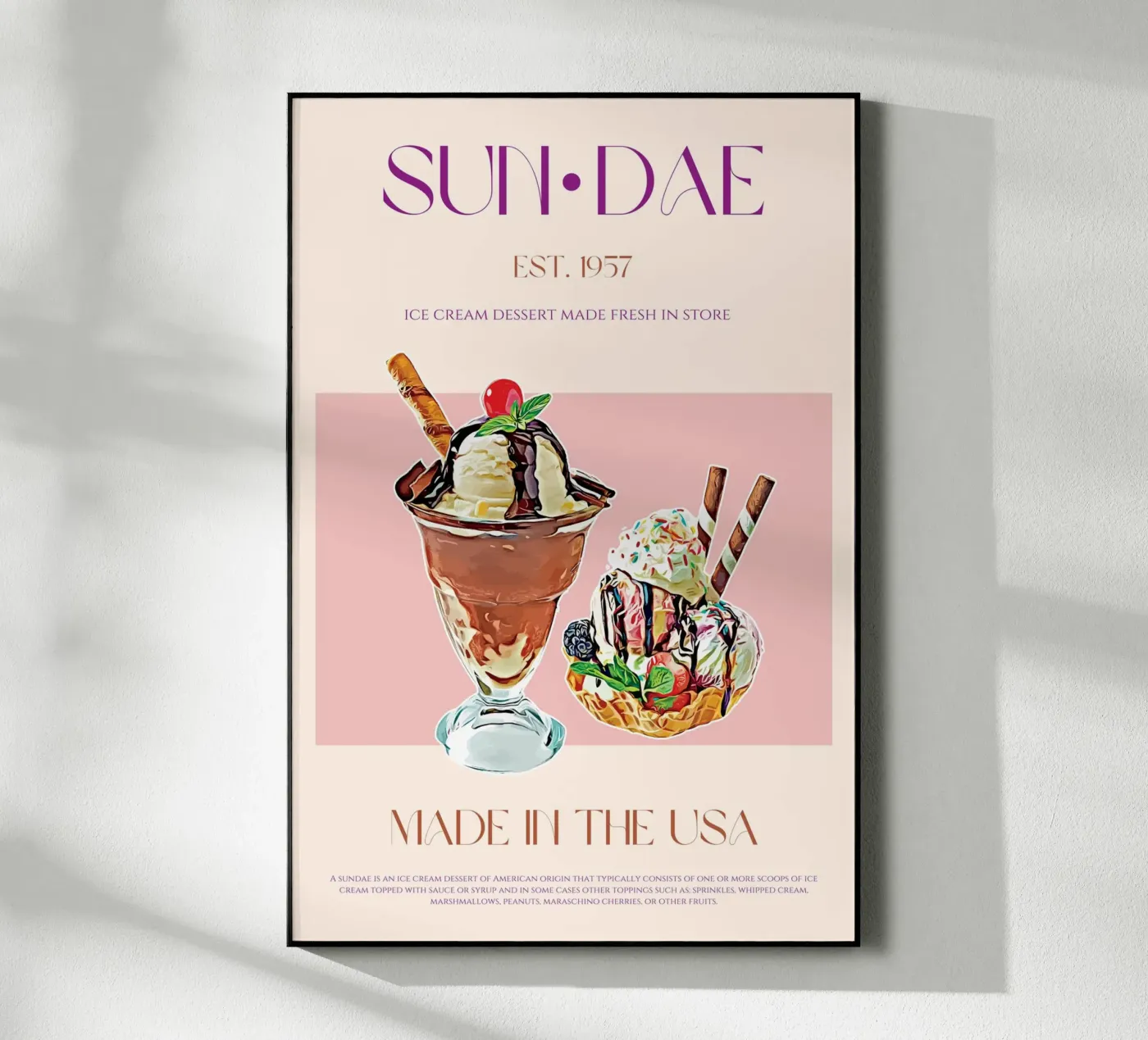 Stampa Sundae plexiglass da KOKRPrints