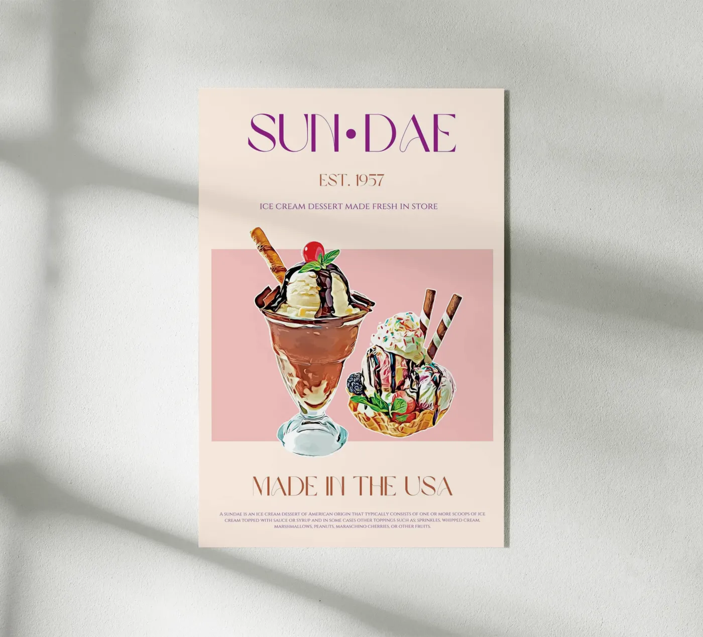 Stampa Sundae plexiglass da KOKRPrints