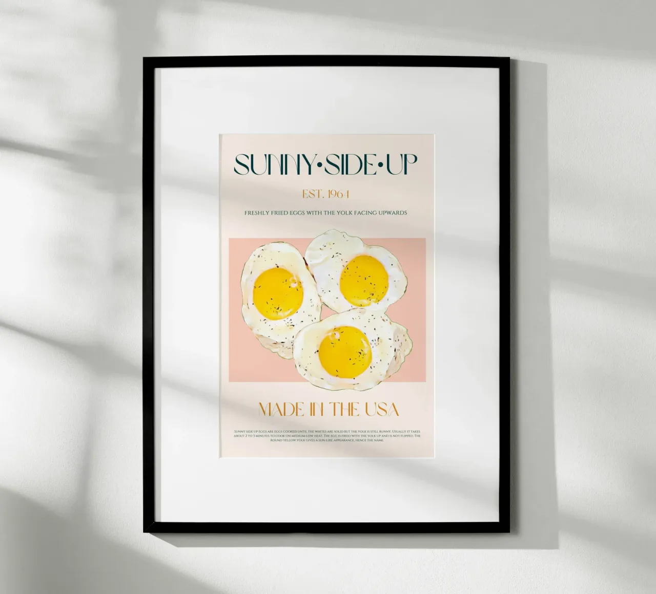 Stampa Sunny Side Up poster da KOKRPrints