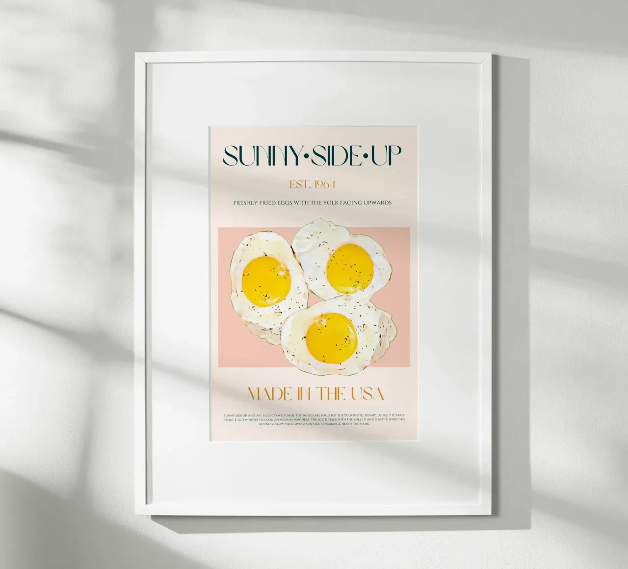 Stampa Sunny Side Up poster da KOKRPrints