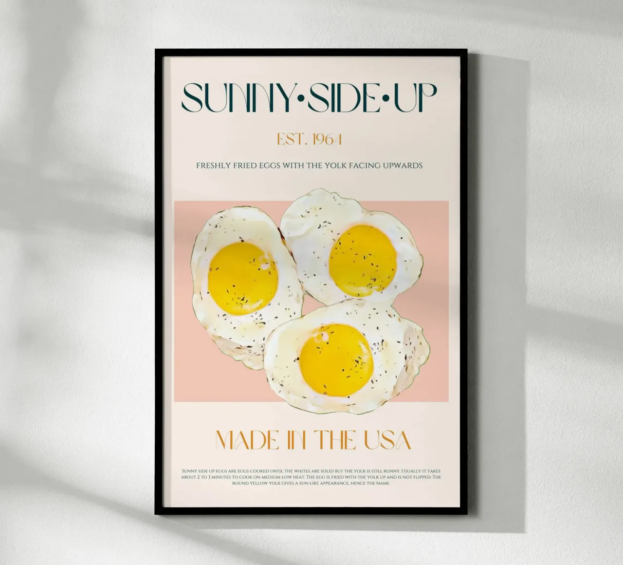 Stampa Sunny Side Up poster da KOKRPrints