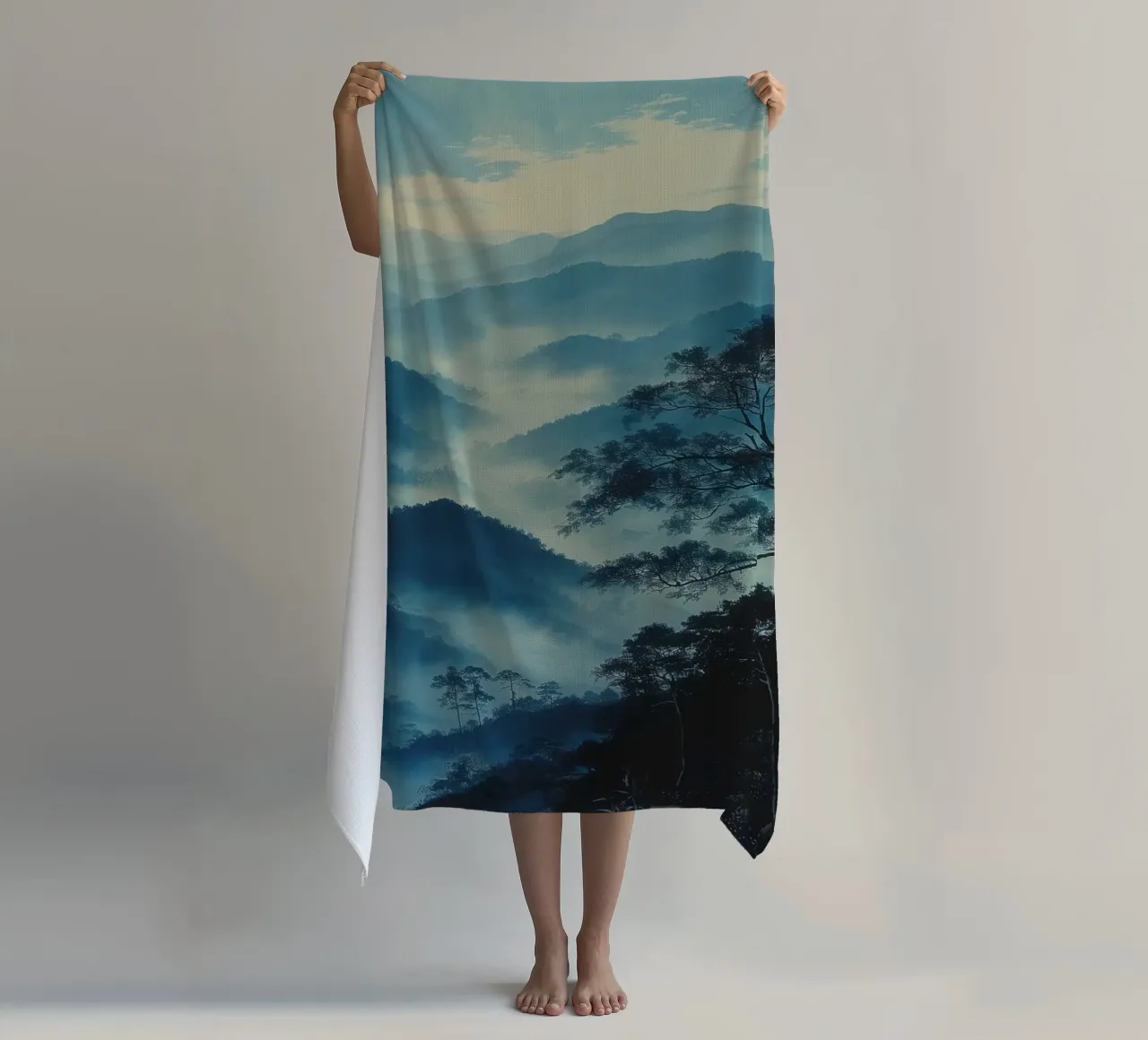 Mist emerge 4 - teal, icon telo mare da The Quiet Senju