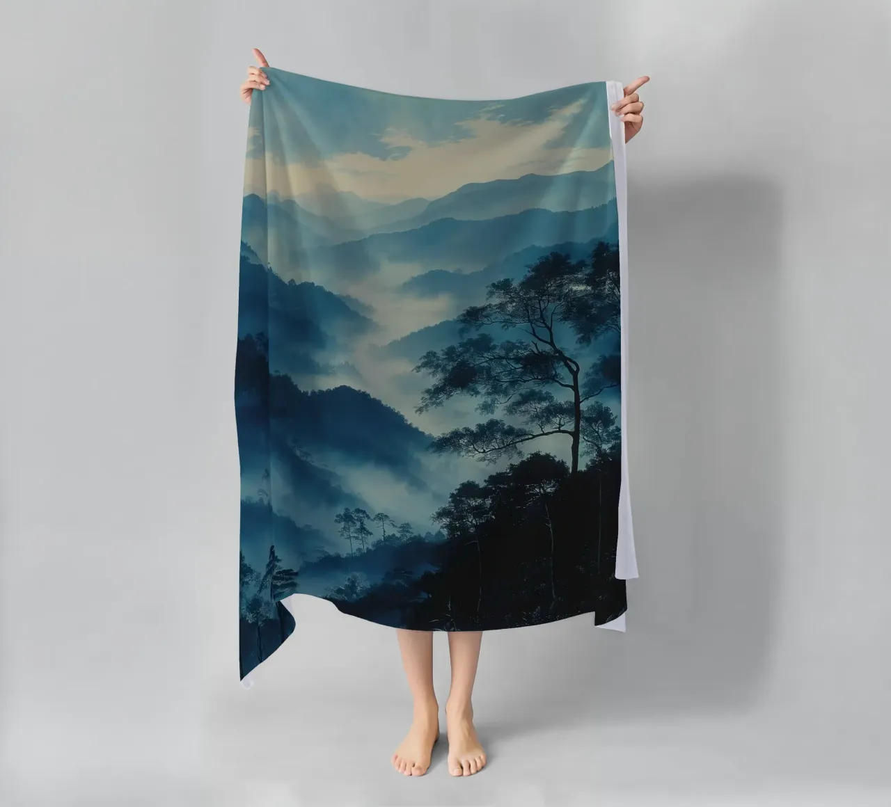 Mist emerge 4 - teal, icon telo mare da The Quiet Senju