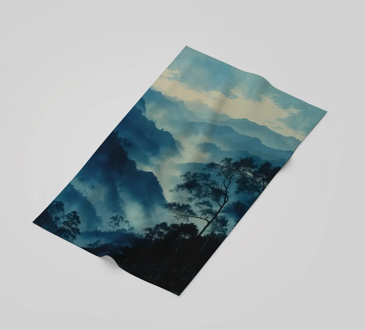 Mist emerge 4 - teal, icon telo mare da The Quiet Senju