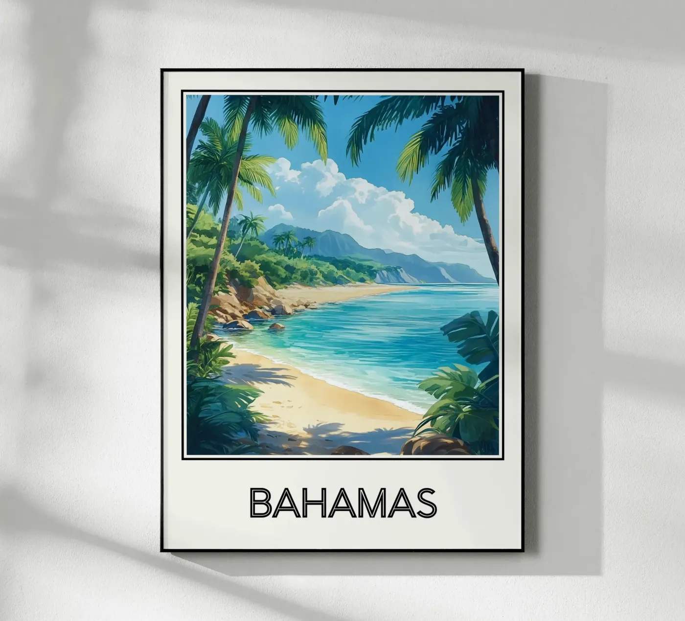 Bahamas posters plexiglass da Frame the World