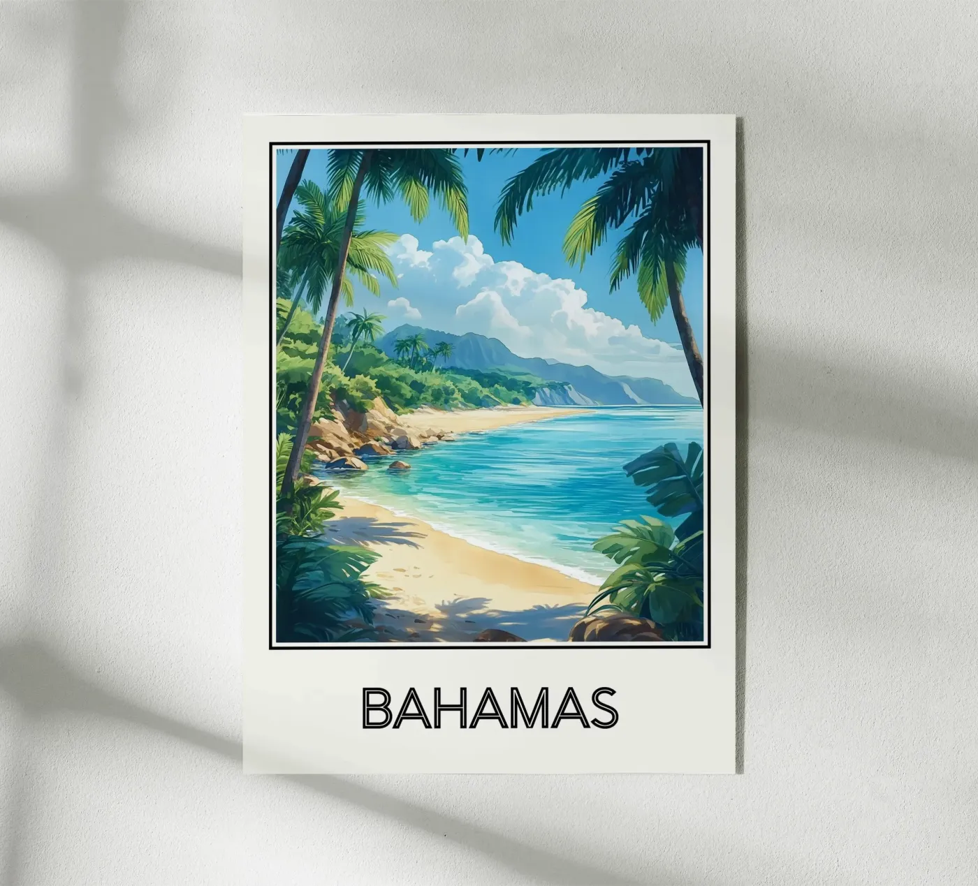 Bahamas posters plexiglass da Frame the World
