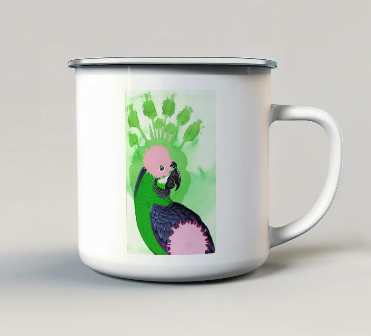Yes! tazza in smalto da Rococco LA