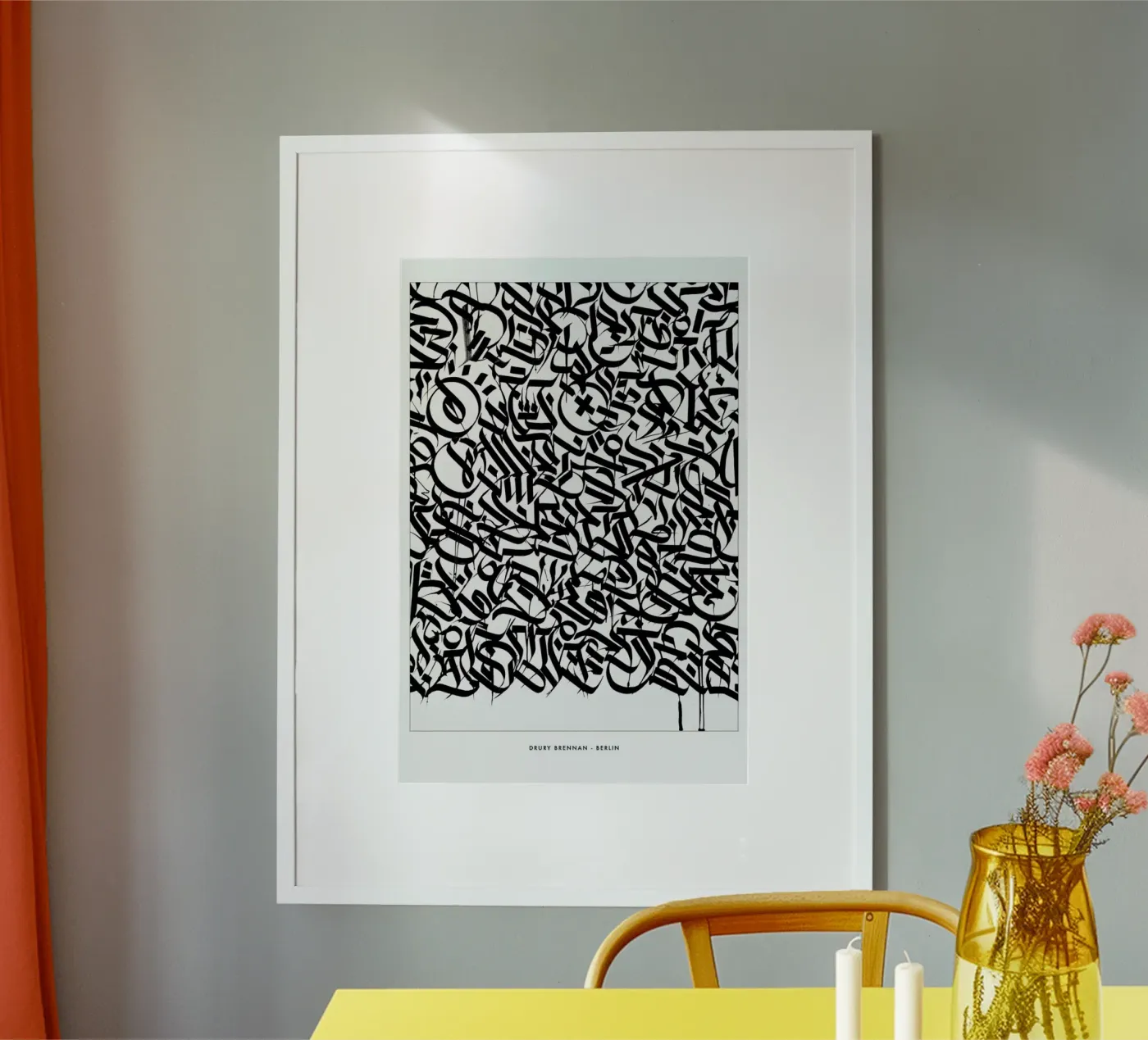 Berlin poster by Drury Brennan