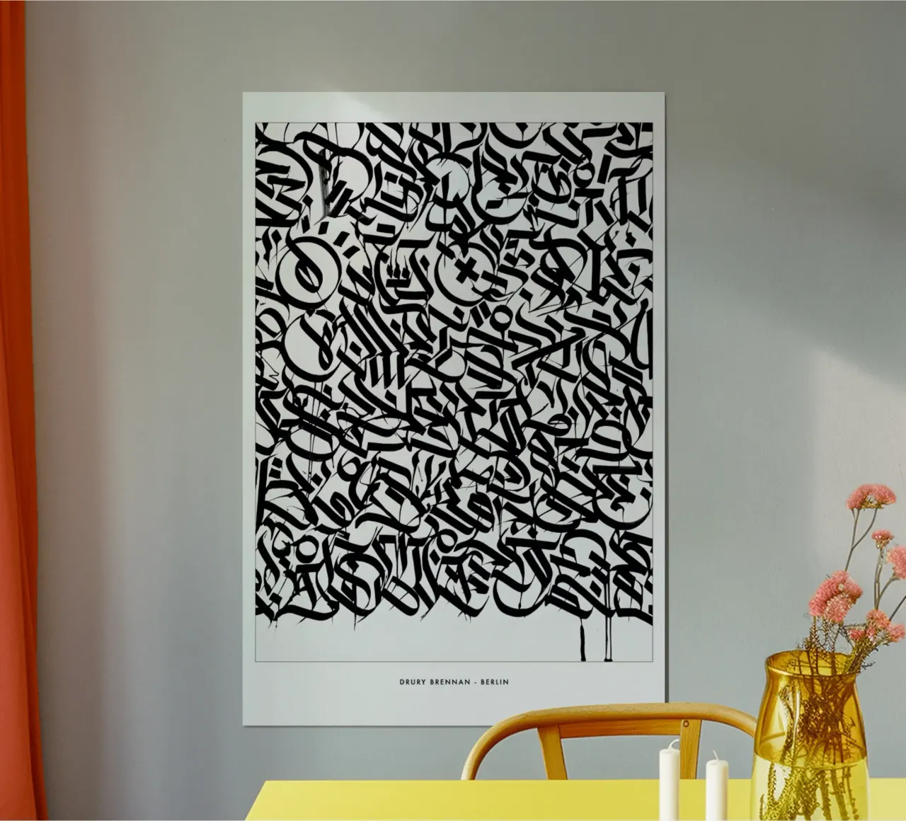 Berlin poster da Drury Brennan