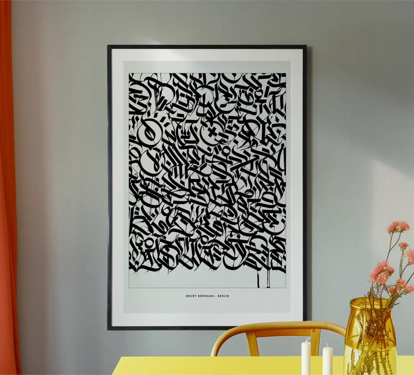 Berlin poster by Drury Brennan