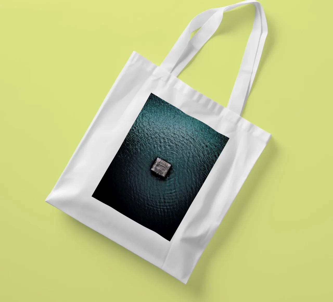 Minimal borsa in juta da Airpixels