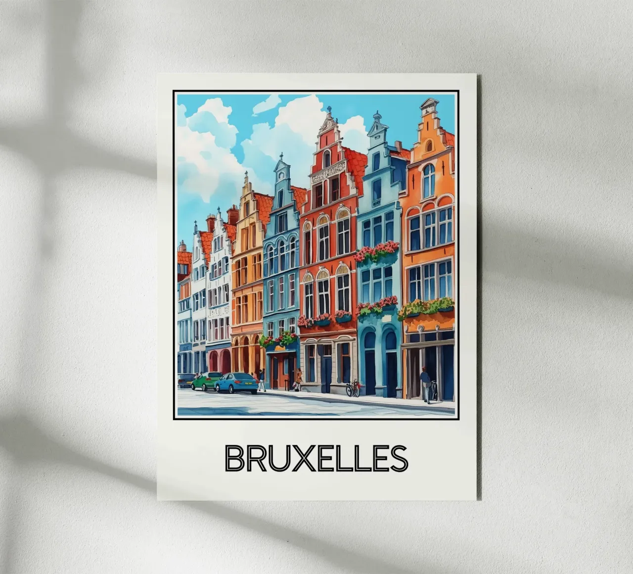 Bruxelles alluminio dibond da Frame the World