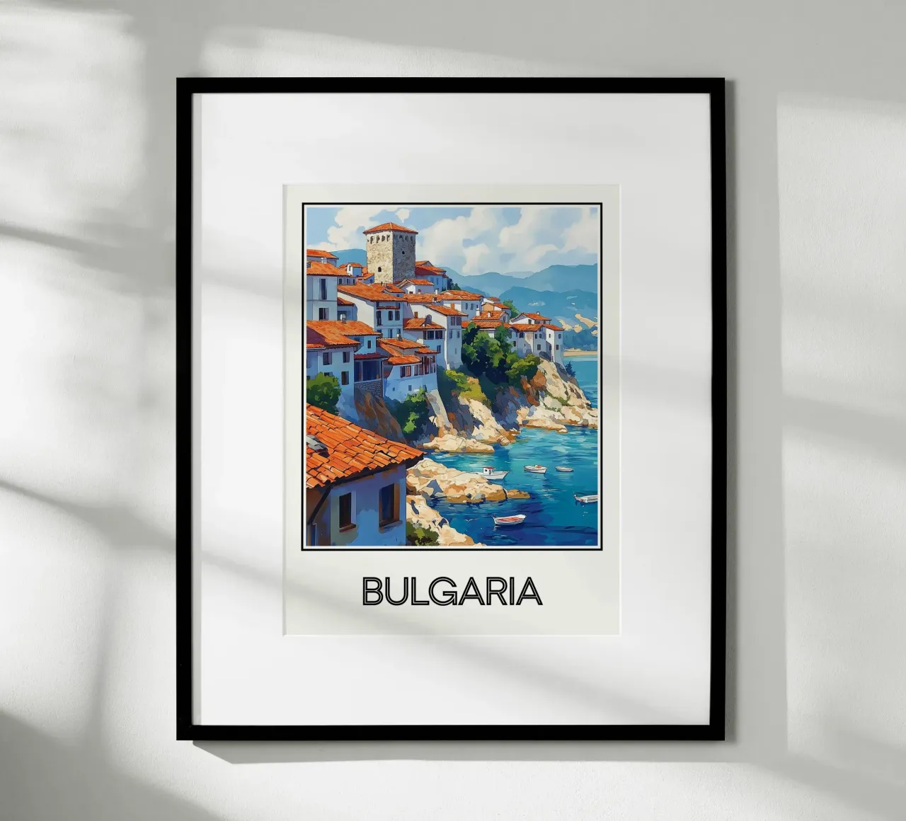 Bulgaria poster da Frame the World