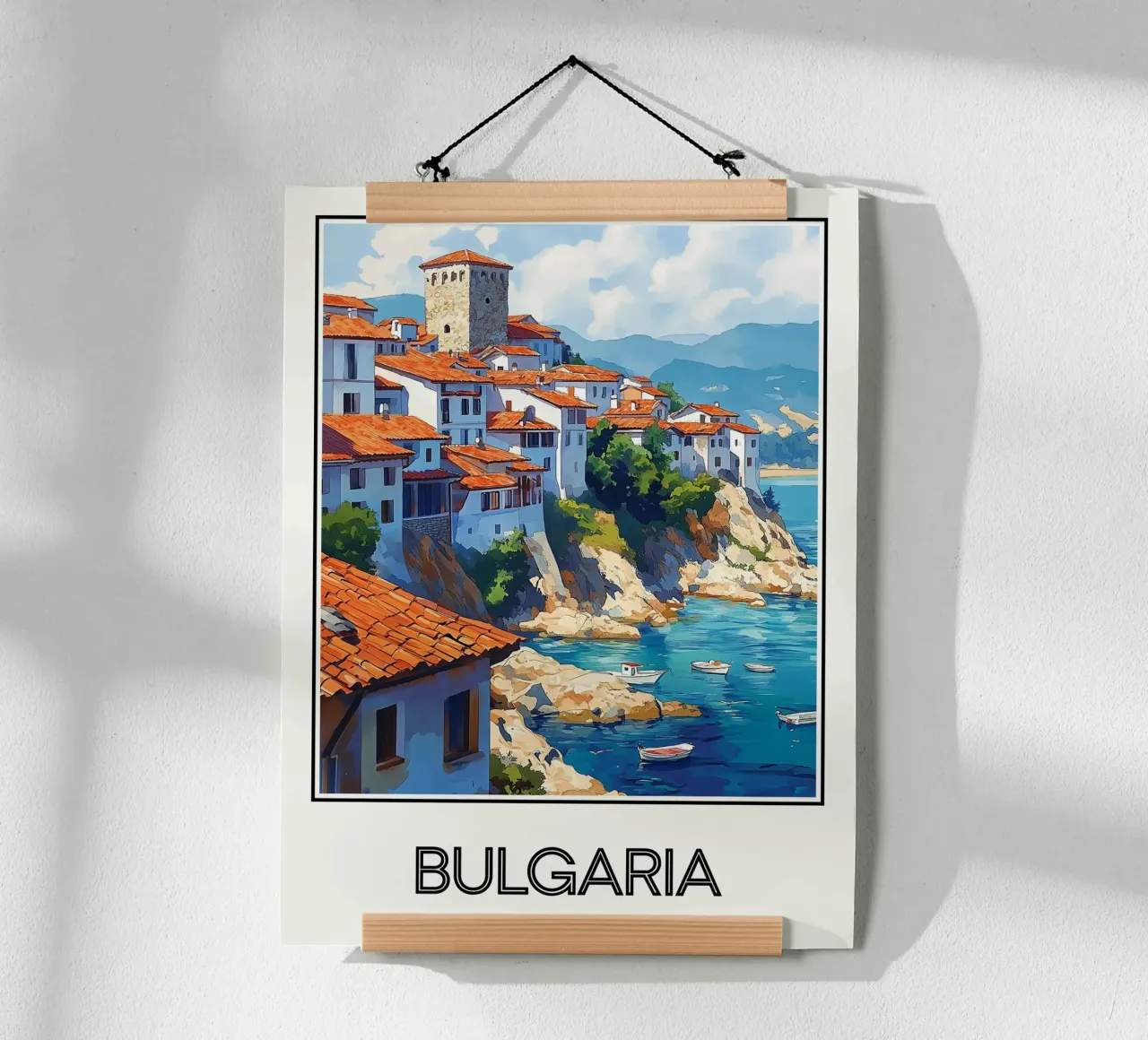 Bulgaria poster da Frame the World