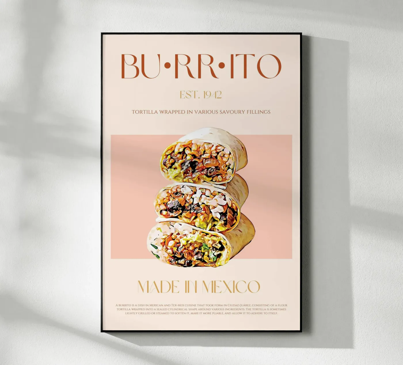 Burrito Print plexiglass da KOKRPrints