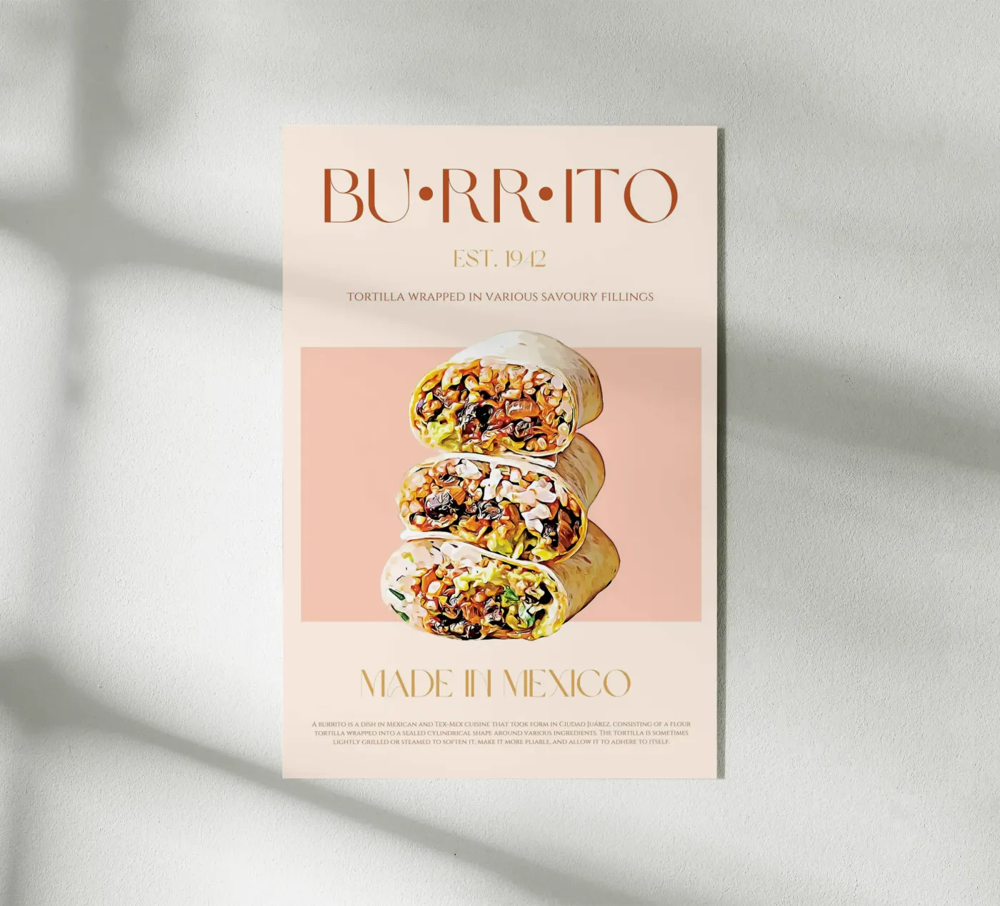 Burrito Print plexiglass da KOKRPrints