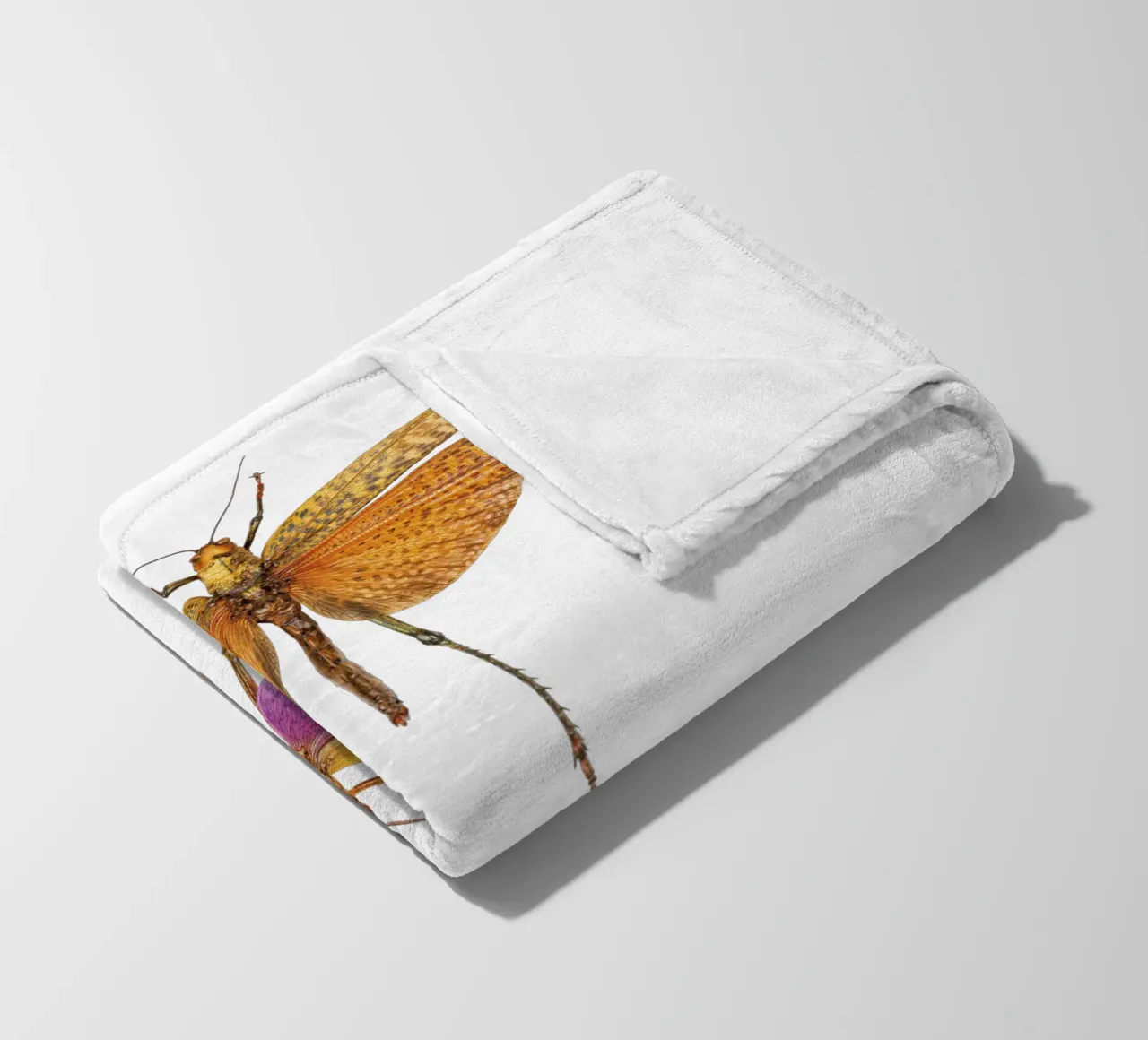 Armonia colorata: Due grilli coperta in pile da Curious Collections by Marielle Leenders