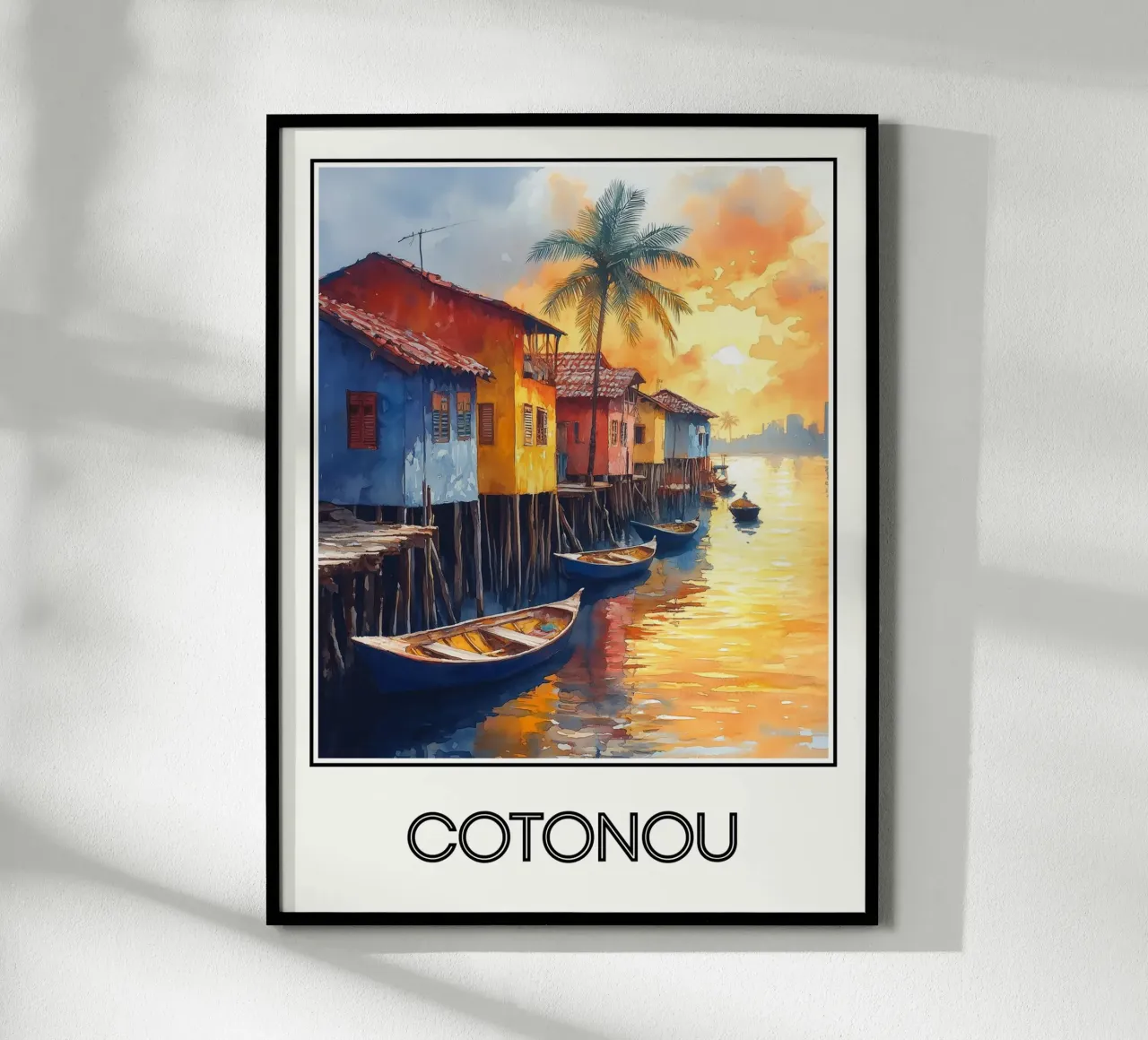 Cotonou poster da Frame the World