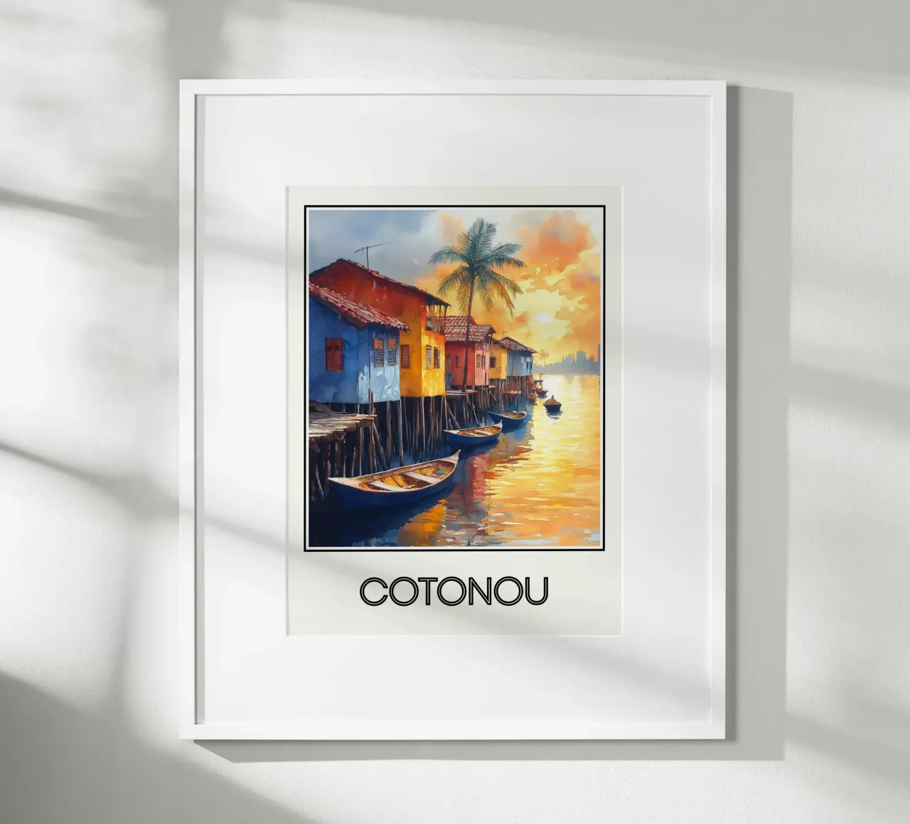 Cotonou poster da Frame the World