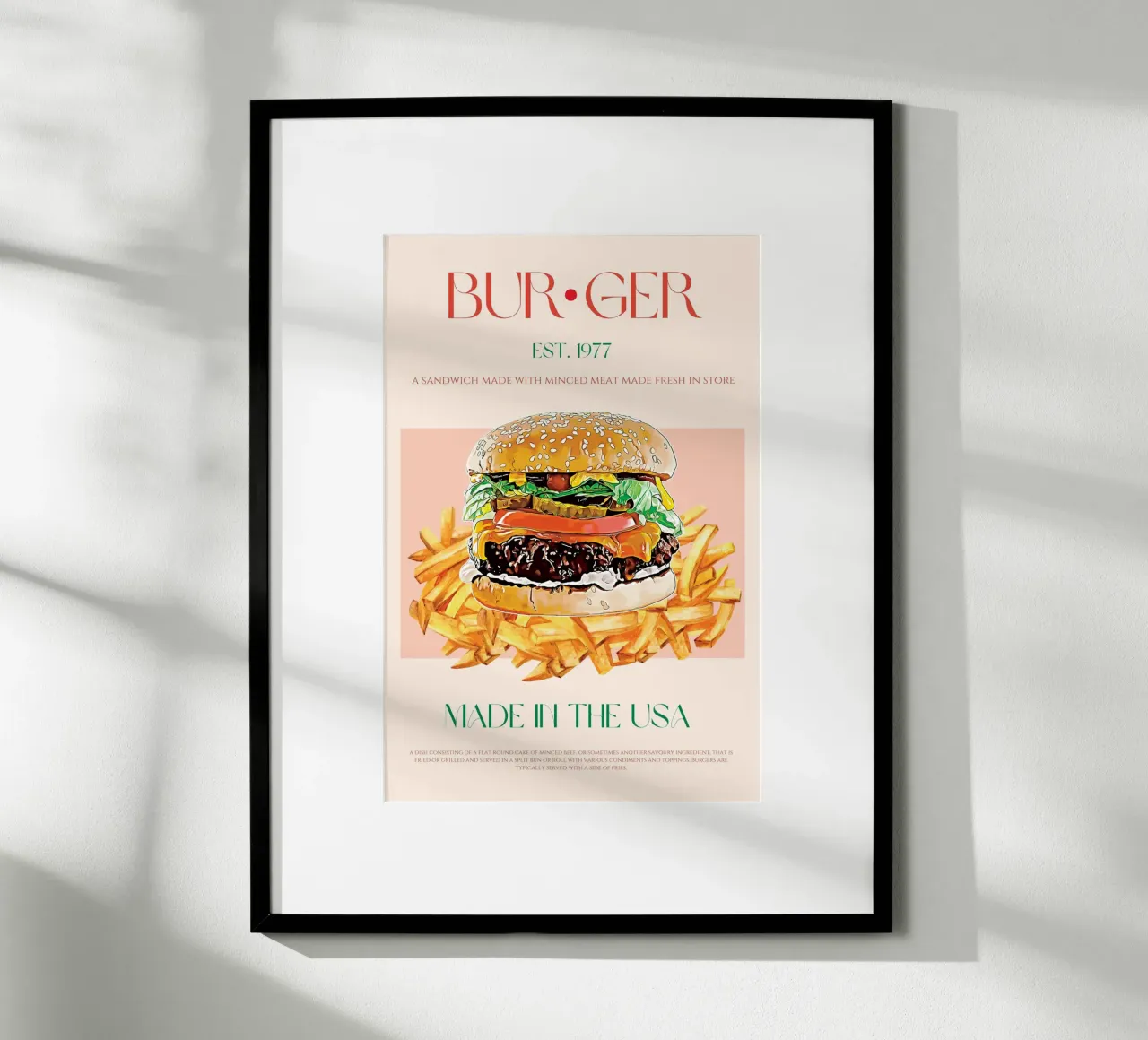 Burget Print poster de KOKRPrints